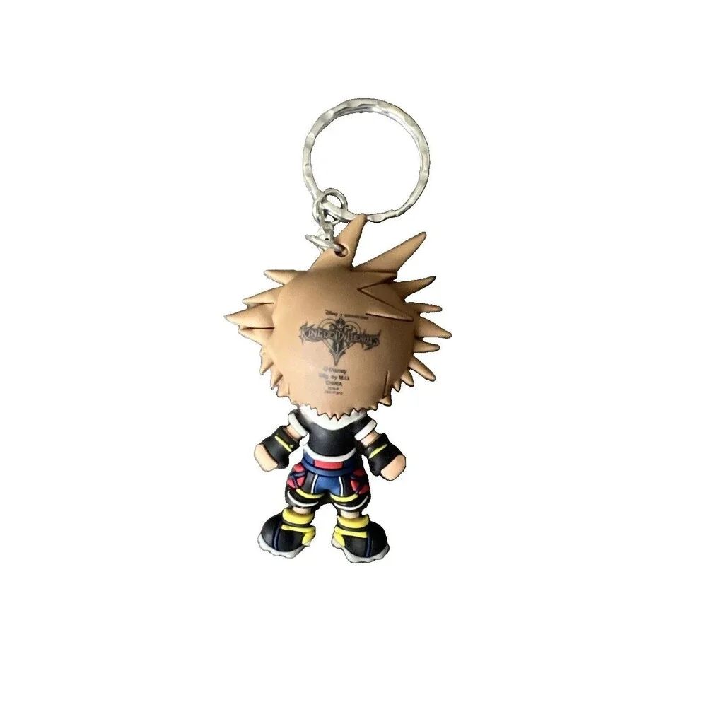 Sora Kingdom Hearts Figure Keychain Disney Brand NWOT